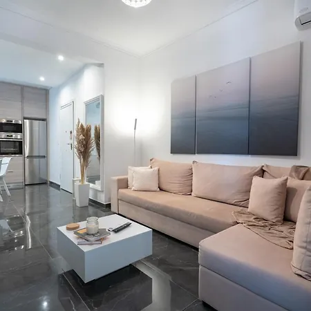 Apartment Neo Irakleio Train St. 1 Bedrm 4 Pers.